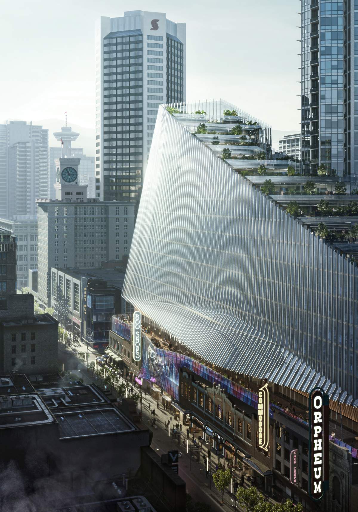 Inventive proposal could transform part of Granville Street in downtown Vancouver - image