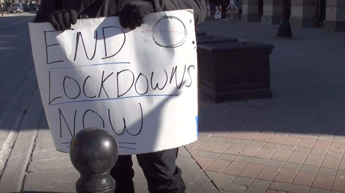 In the letter, Barrie council pleads with demonstrators to protest online and not in crowds.