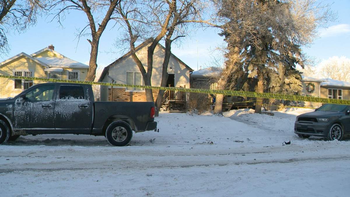 Regina police have charged two men with second-degree murder in relation to the city's first homicide of 2021 that happened on Saturday. 