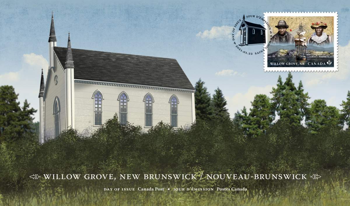 New Canada Post stamp honours Black settlers to Willow Grove, N.B. - image