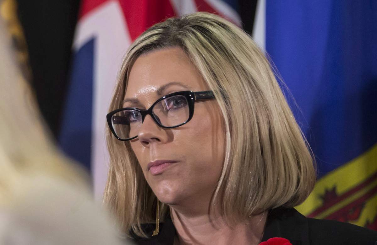 Manitoba Families Minister Rochelle Squires. 