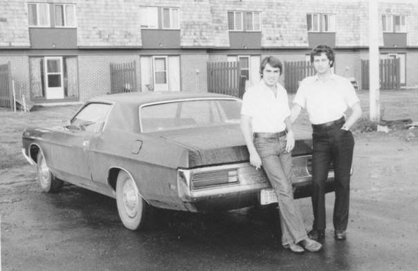 Photo of Glynn Wortman (left) and Tom Evans (right).