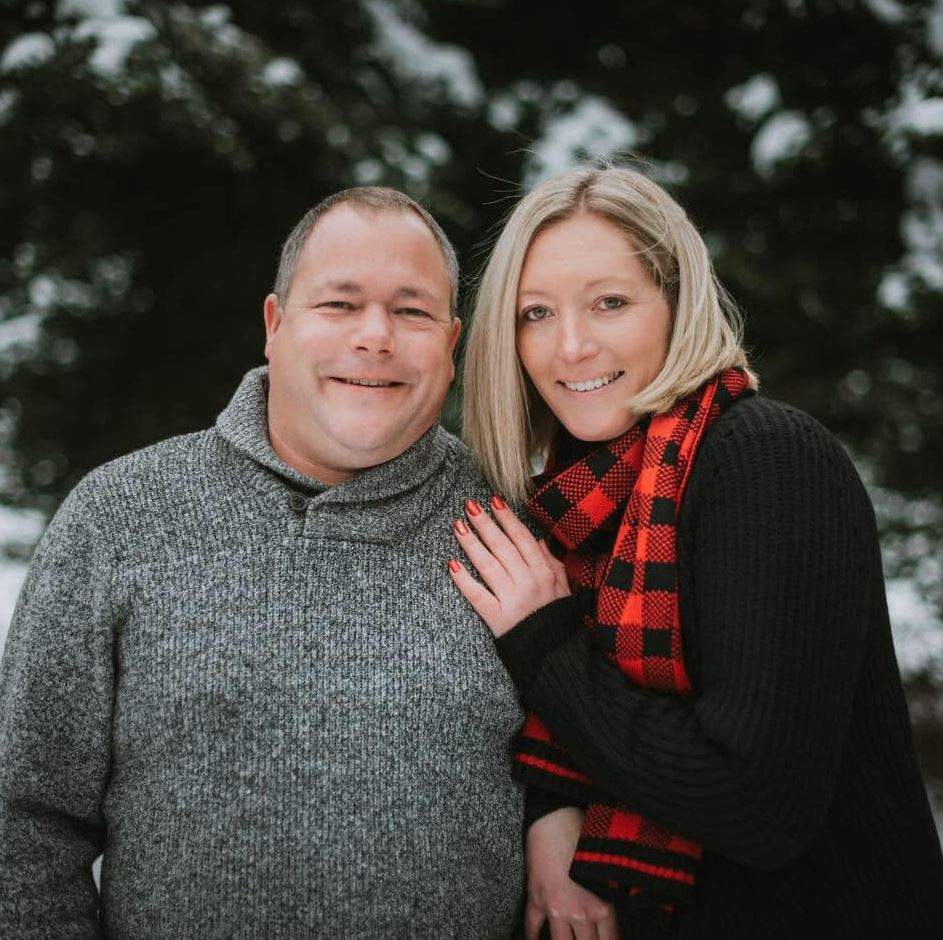 Photo of Sean McLeod (left) and Alanna Jenkins (right).