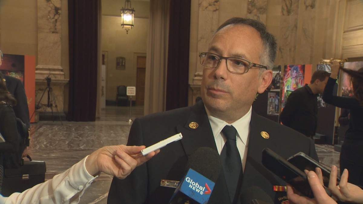 Richard Liebmann has been officially named as the city's 23rd fire chief since the department was founded in the 1800s.