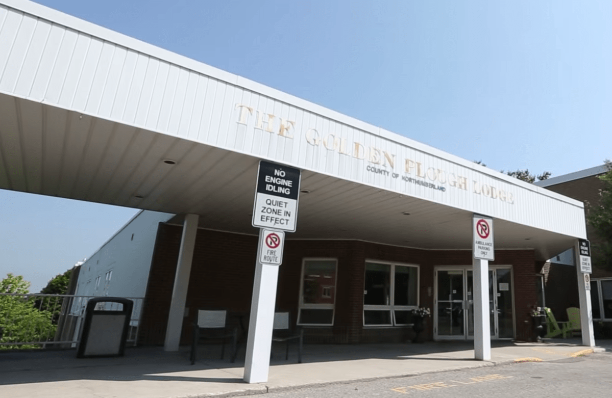 A COVID-19 outbreak was declared Sunday at Golden Plough Lodge long-term care in Cobourg.