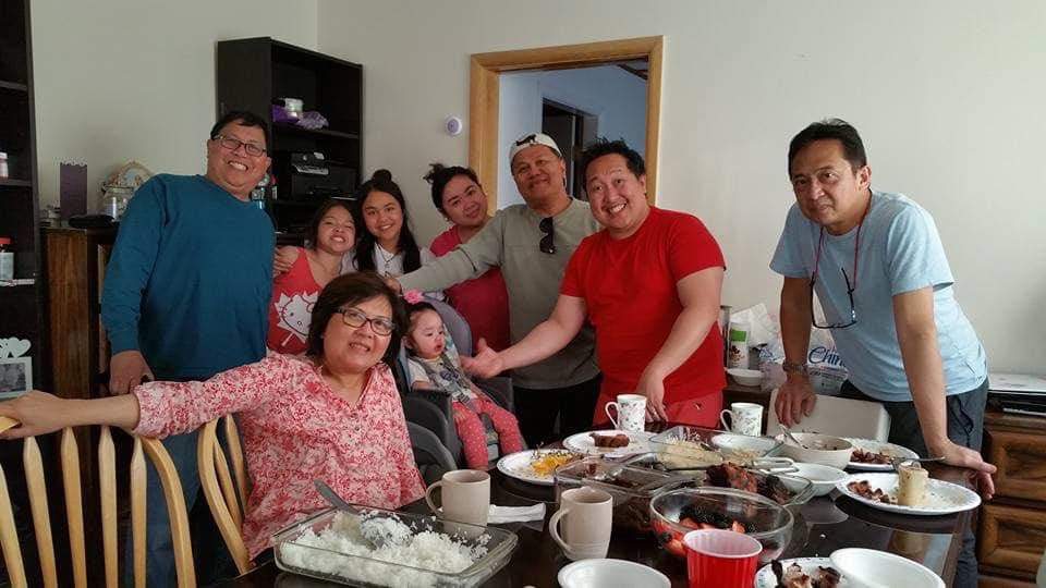 Corral with Tiangha’s family.