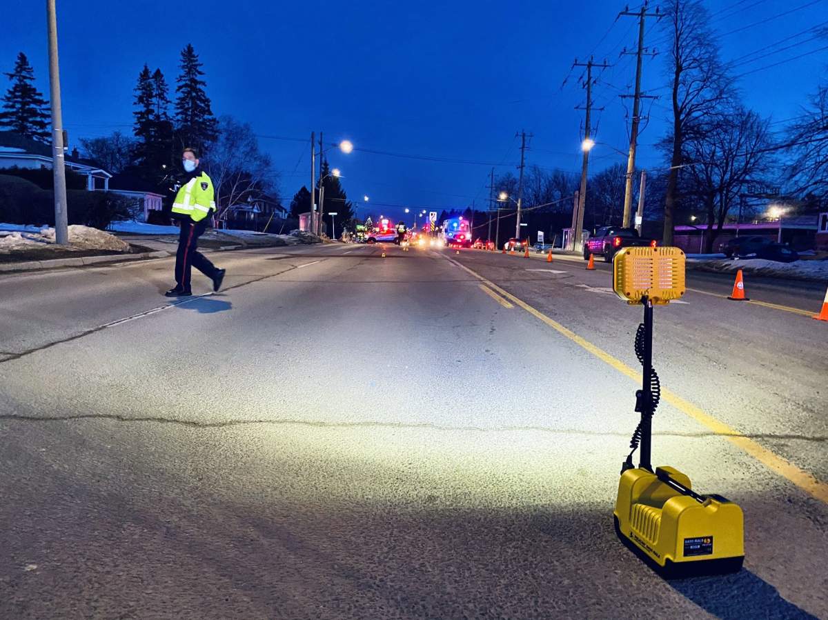 Kingston police are looking for more information about a Princess Street collision involving a pedestrian.