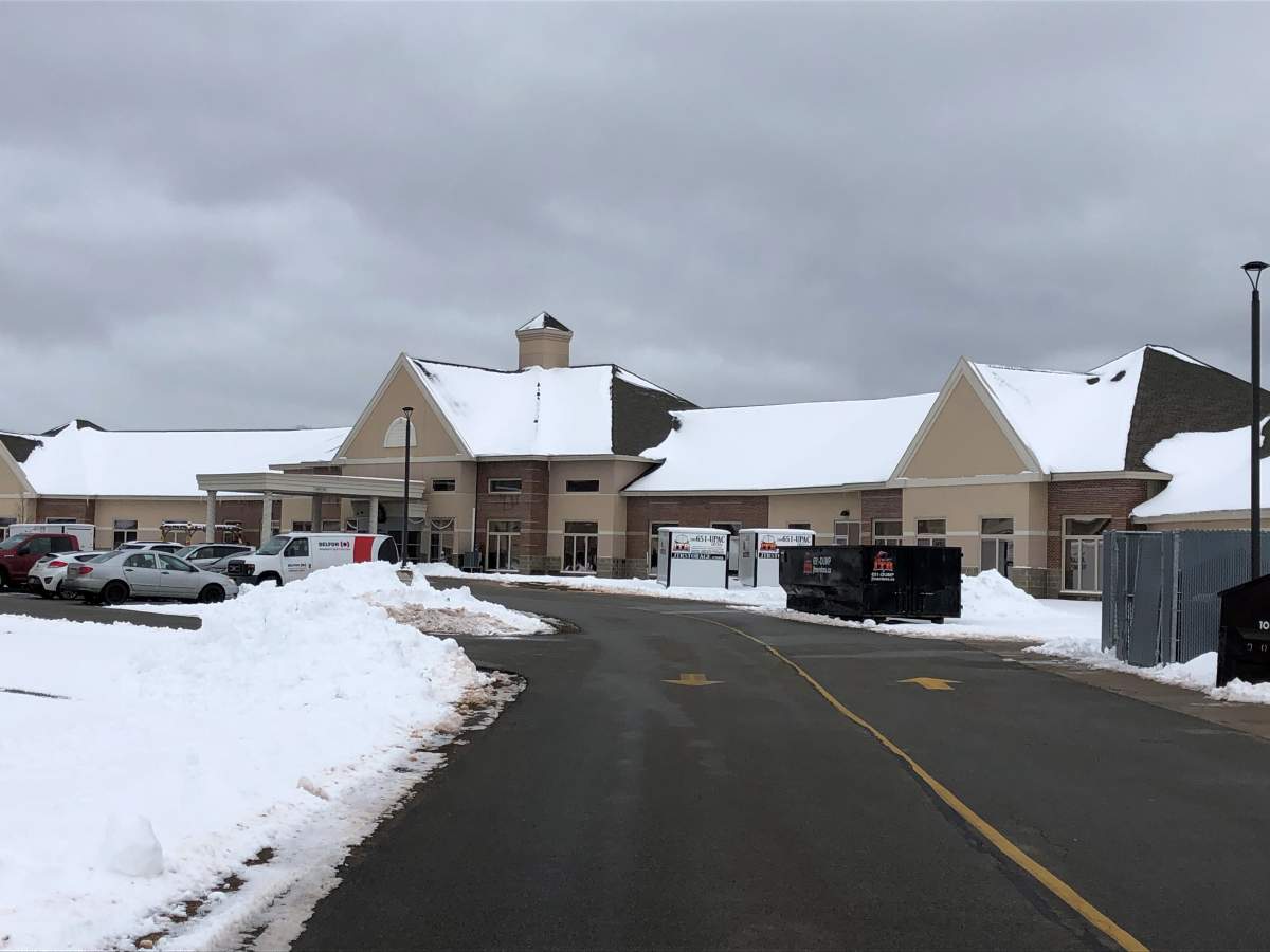 There are 18 active cases of COVID-19 inside Parkland Saint John's Tucker Hall.
