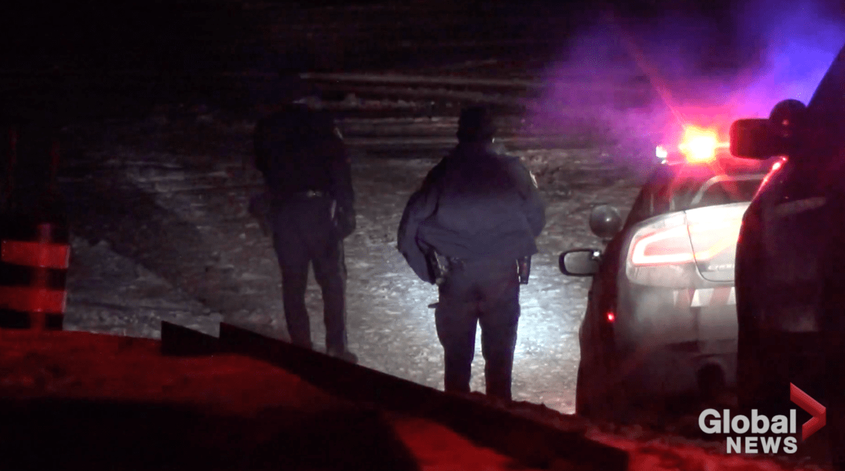 Emergency crews responded to Rice Lake near Keene early Tuesday to assist a snowmobiler who became disoriented on the lake.