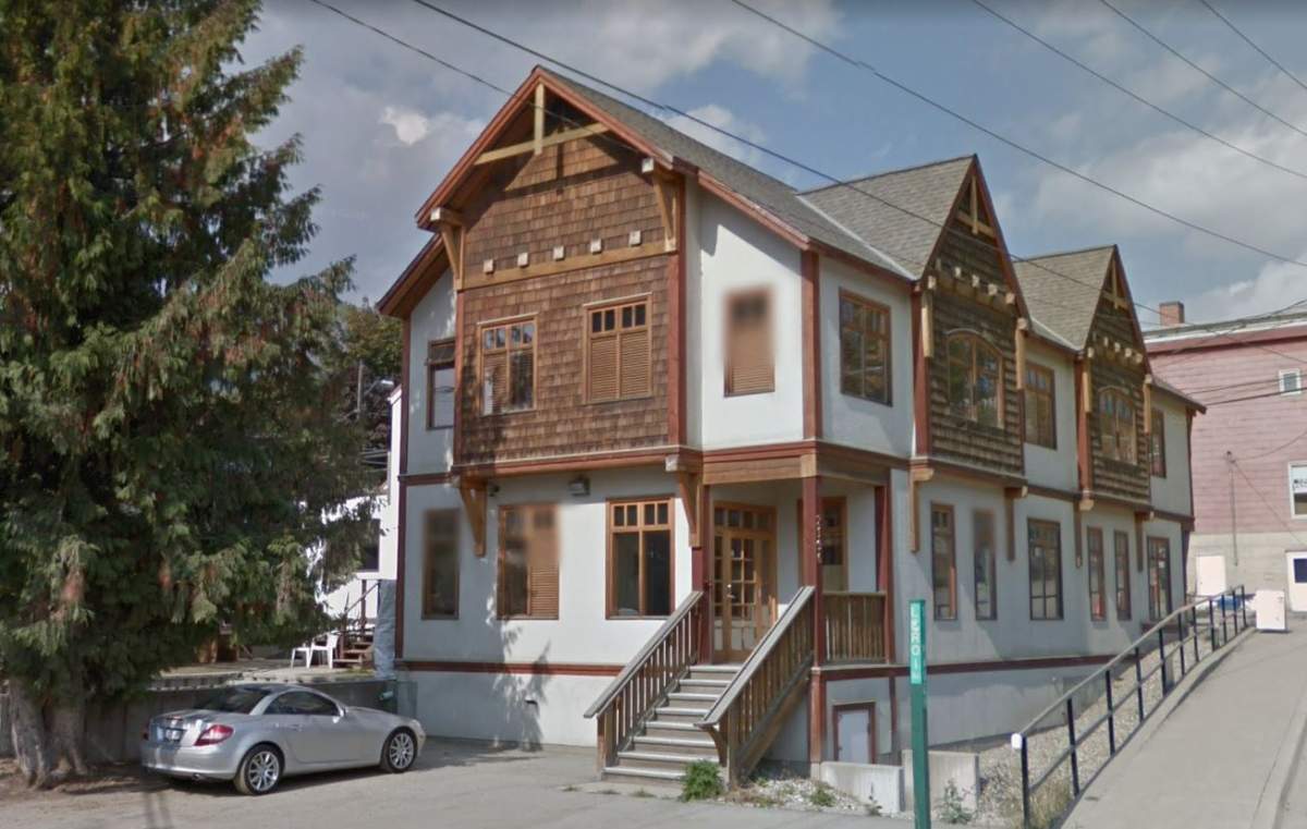 City hall in Rossland, B.C.