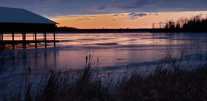 OPP are urging people to stay off the ice after a man who fell through the ice of the Bay of Quinte died over the weekend.