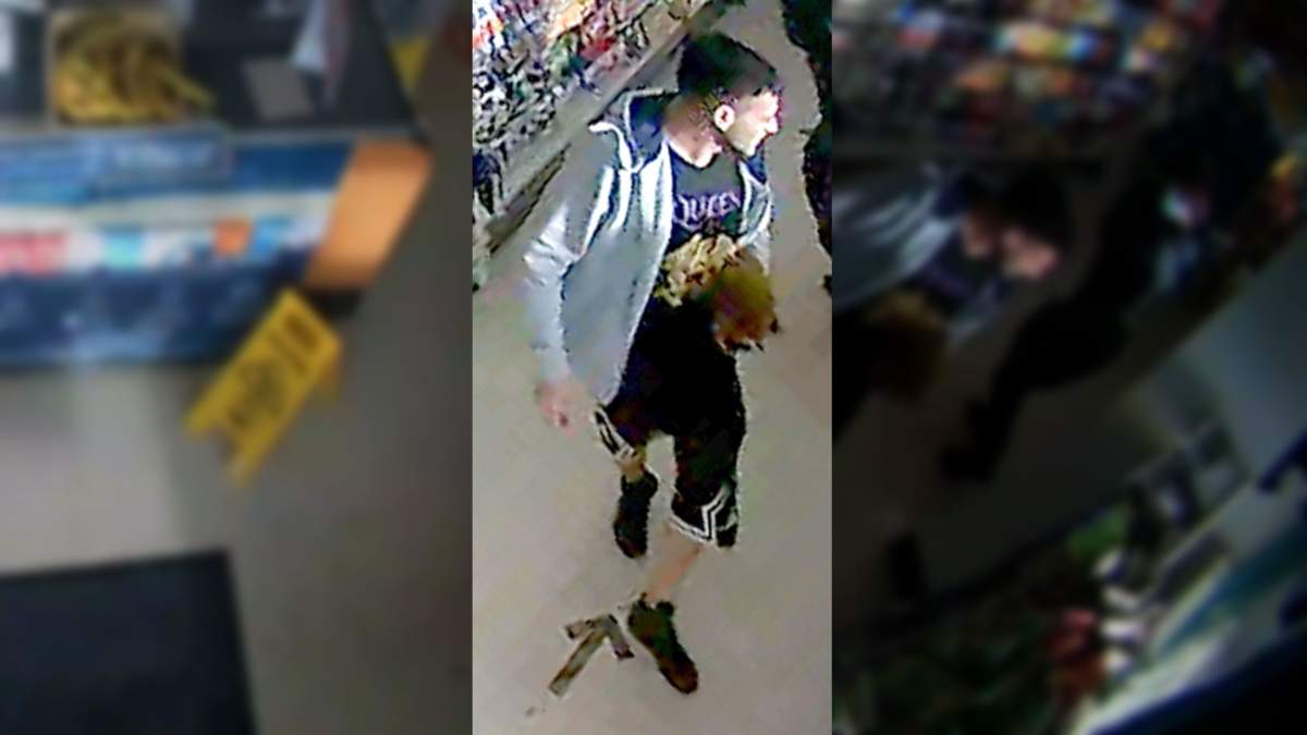 A still of the suspect from the VPD surveillance video.