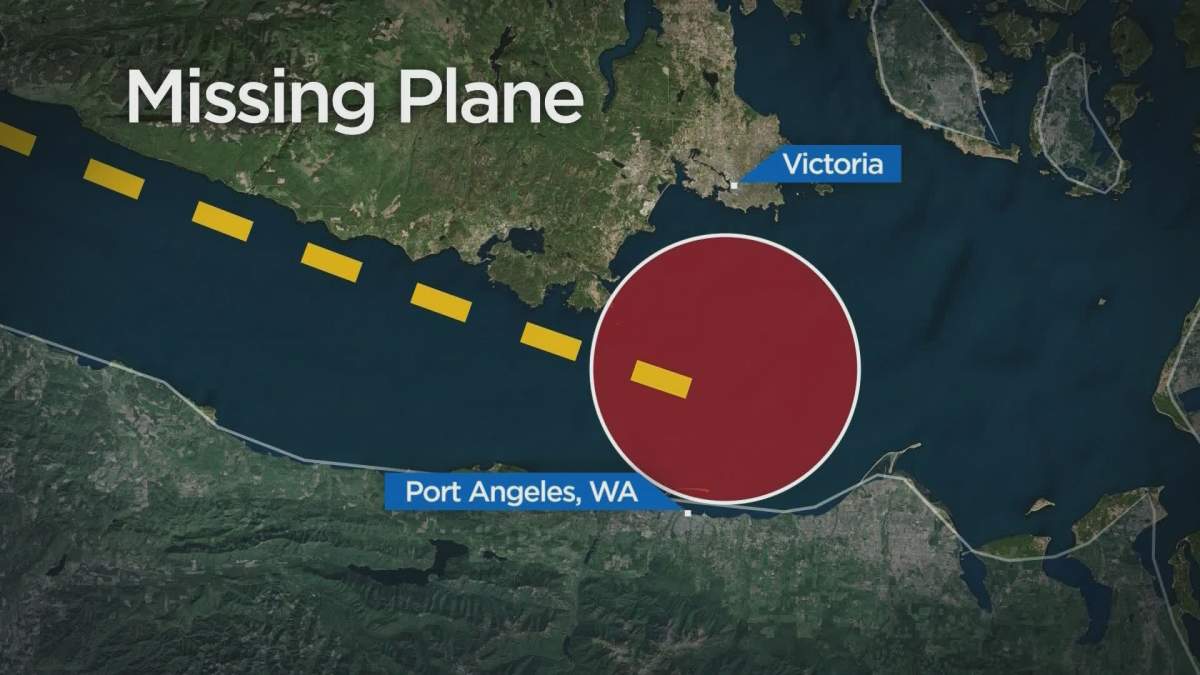 Canadian crews, U.S. Coast Guard search for downed plane off B.C. after distress call - image
