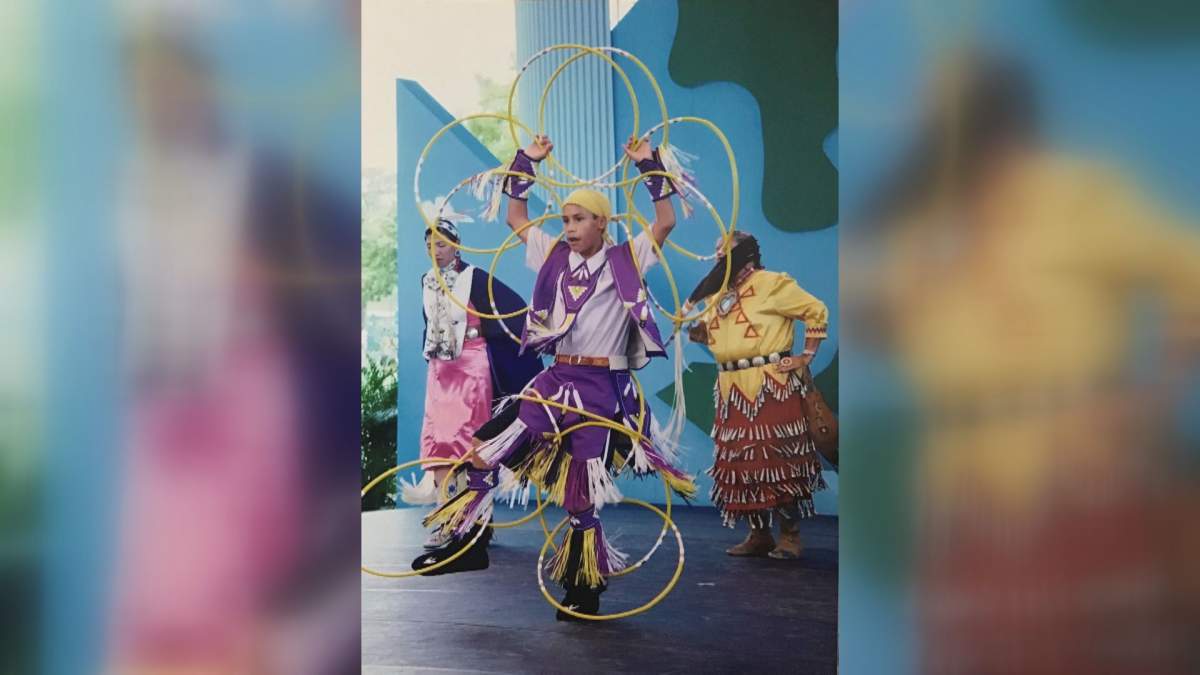 Joshua Hansen’s family says he travelled all over the world for hoop dancing.