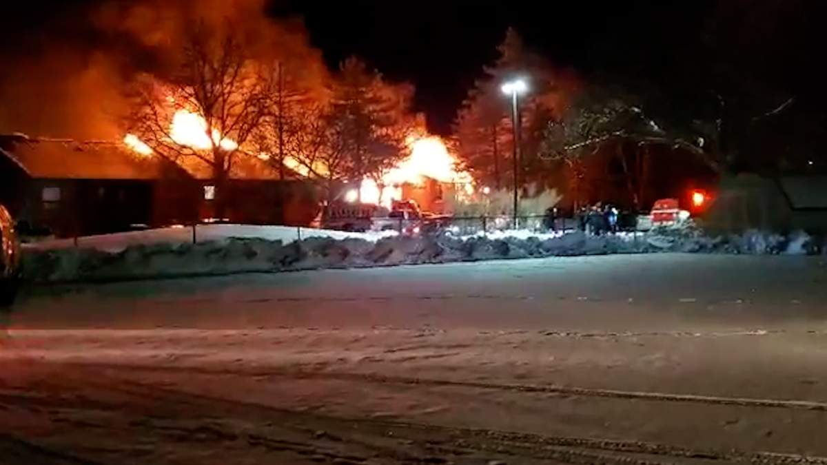 McMullen Manor completely destroyed