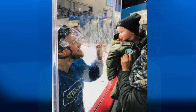 Frank Levesque was an avid hockey player and supportive father.