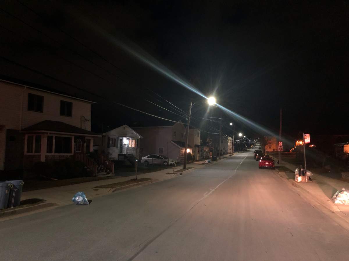 Halifax police officers were called to Gaston Road after several witnesses heard what was thought to be shots fired in the area.