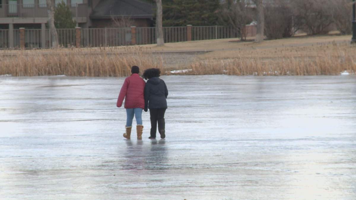 Nicholas Sheran Lake in Lethbridge, pictured on January 16, 2021.