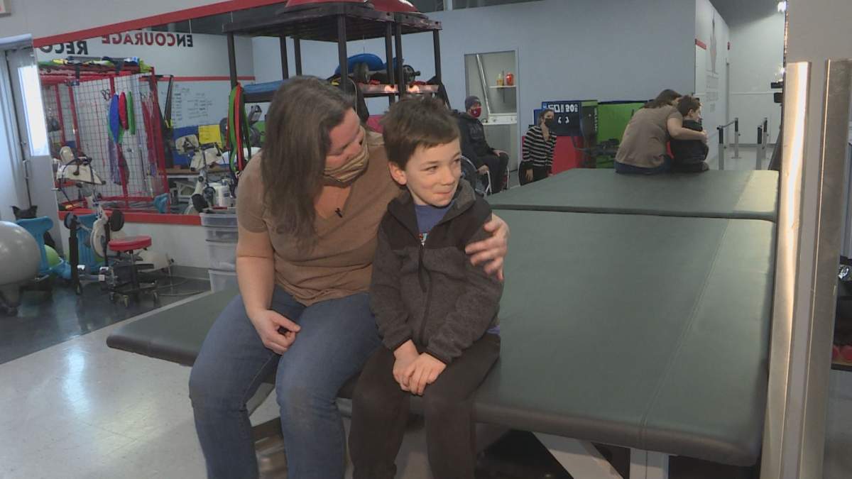 Kristy Young has been taking her six-year-old son Luc to First Steps Wellness Centre for almost a year.