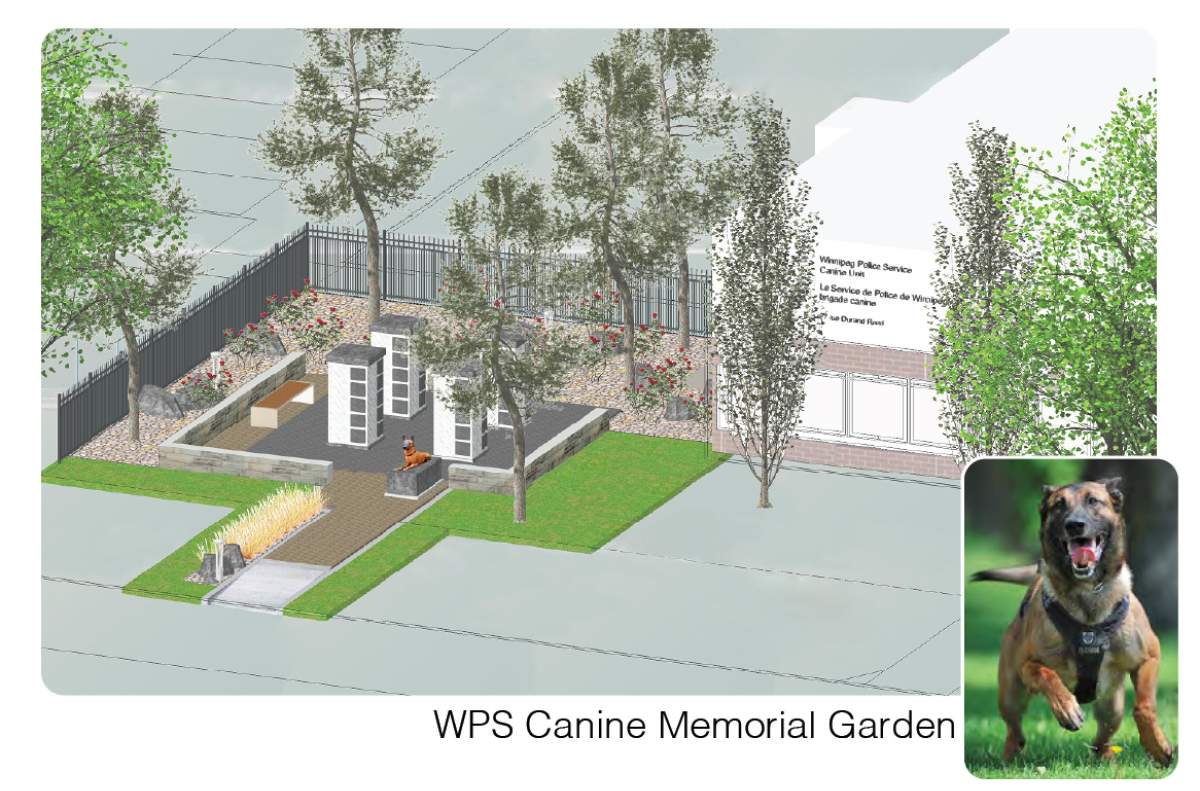 Artist's rendering of the proposed memorial.