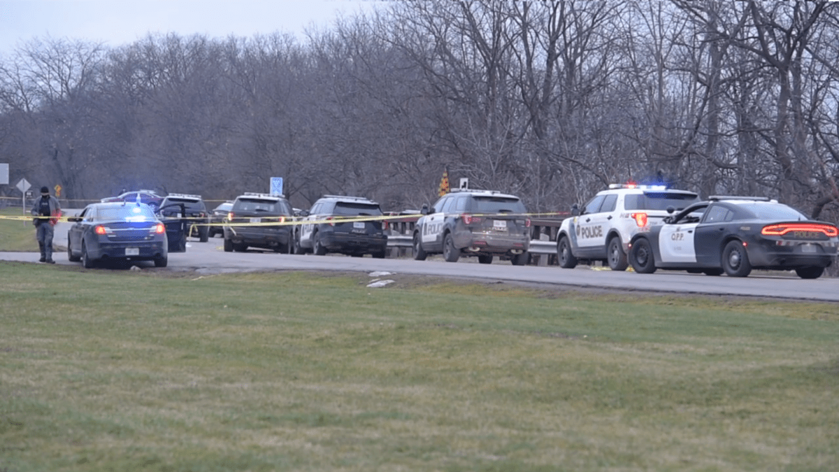 Police say a call about a suspected impaired driver, south of Niagara-on-the-Lake, led to a shooting that sent a man to hospital with life-threatening injuries on Dec. 5, 2020.