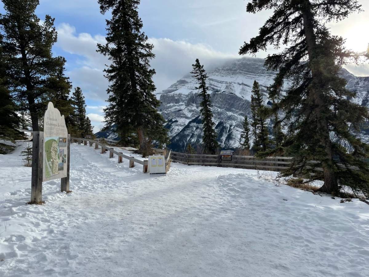Banff National Park pictured on Tuesday, Jan. 12, 2021.