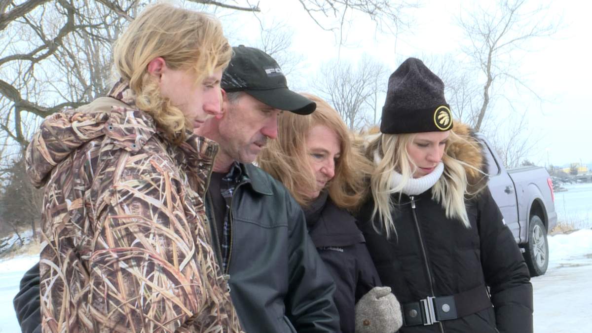 R to L: Carson Ballance, Carl Ballance, Rhonda Ballance & Lindsay Ballance