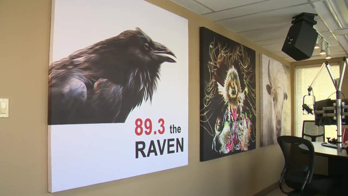 The Raven 89.3 FM launches in Edmonton. Feb. 1, 2021.