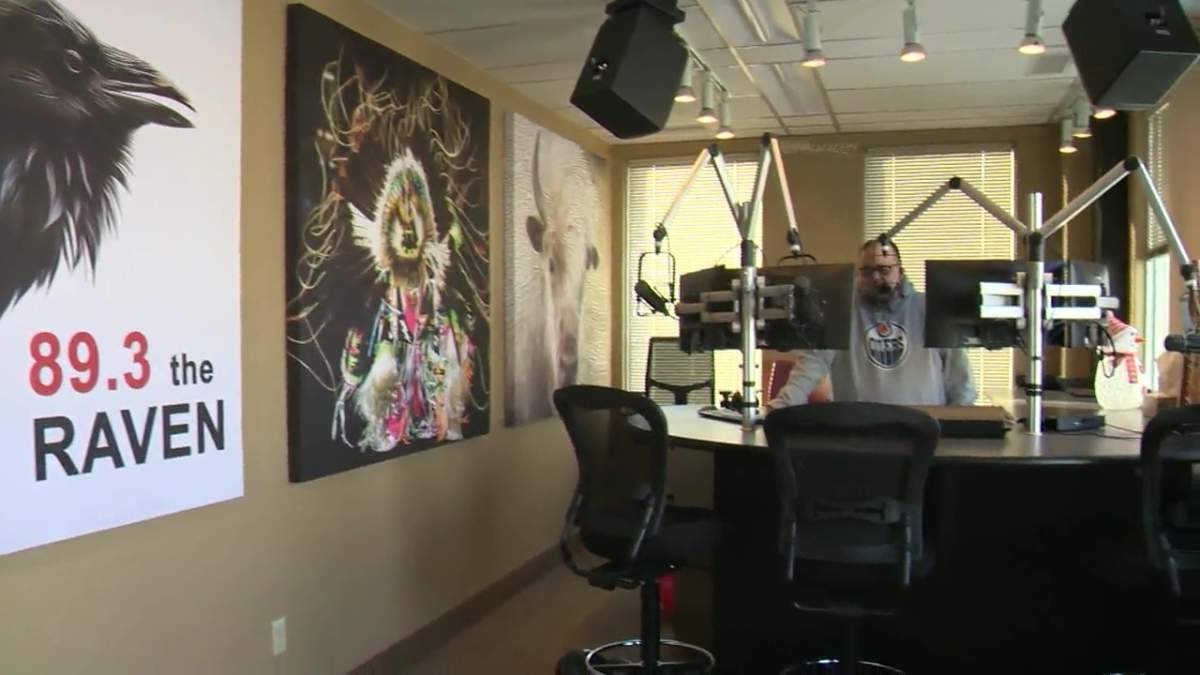 The Raven 89.3 FM launches in Edmonton. Feb. 1, 2021.