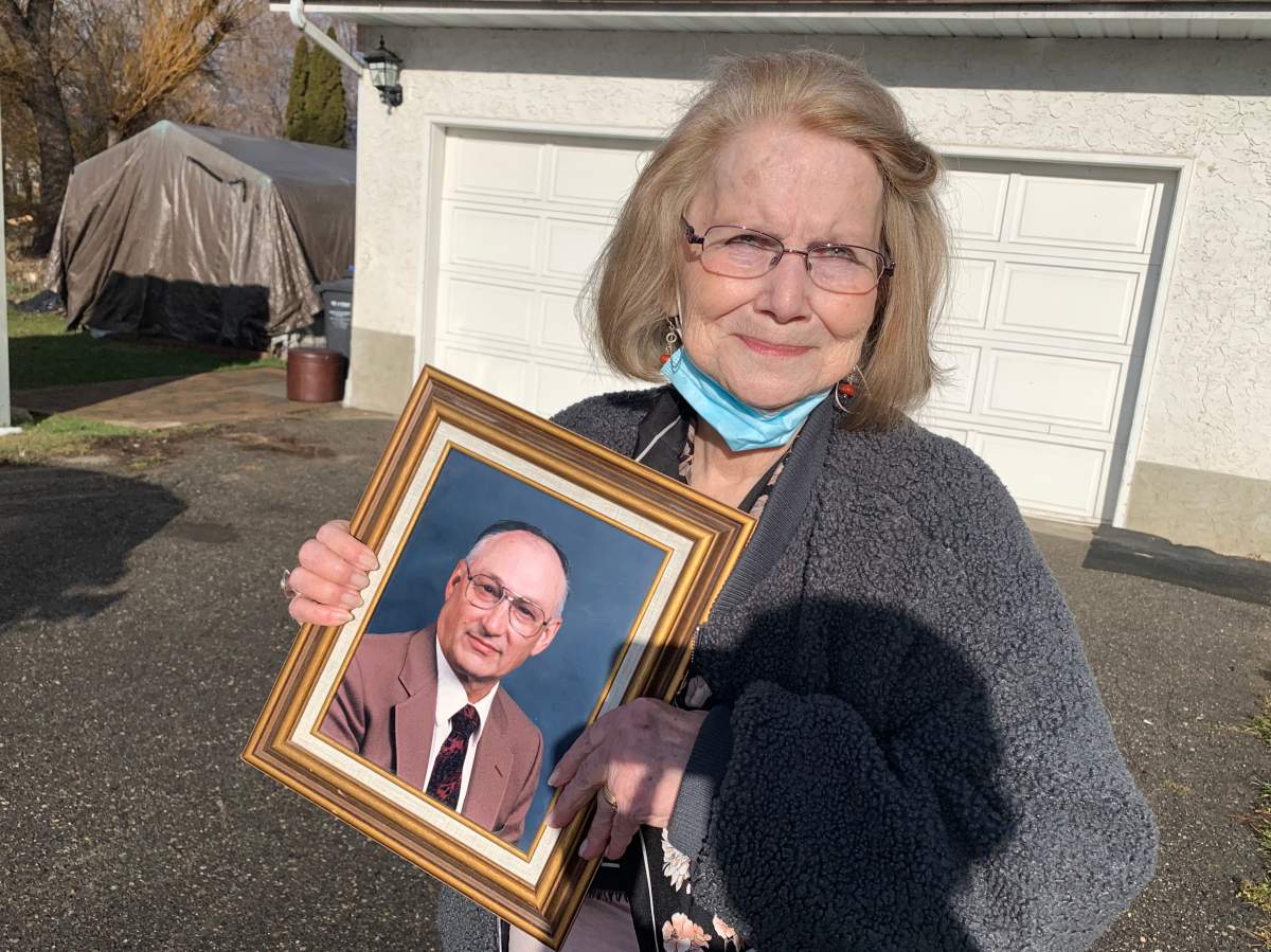 A Kelowna senior is pleading to become an 'essential' visitor so she can have better access to her husband with dementia in long-term care.