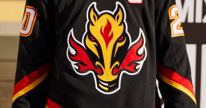Calgary Flames flash back to the ’90s with ‘Pedestal’ Reverse Retro jersey - image