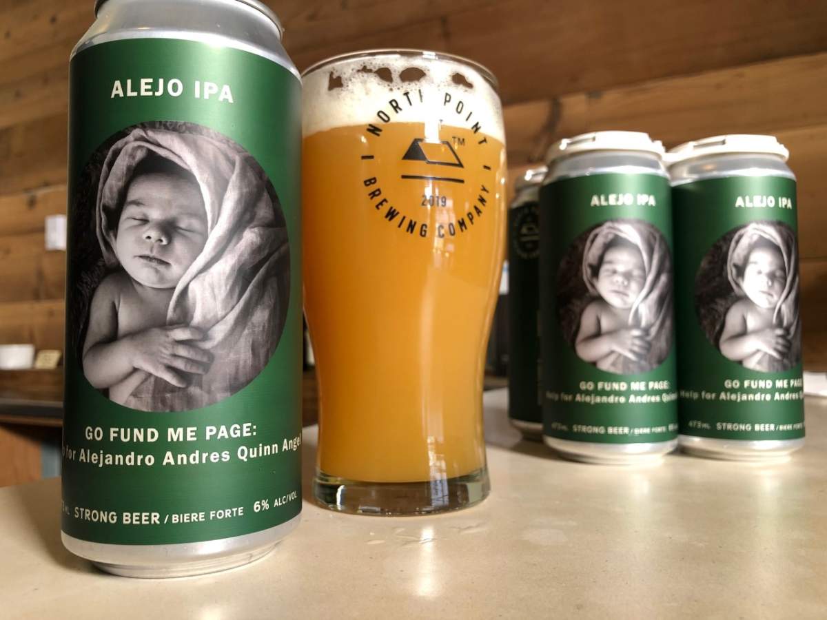 Alejo IPA will be available at North Point Brewing Co. Credit: Linda Aylesworth / Global News.