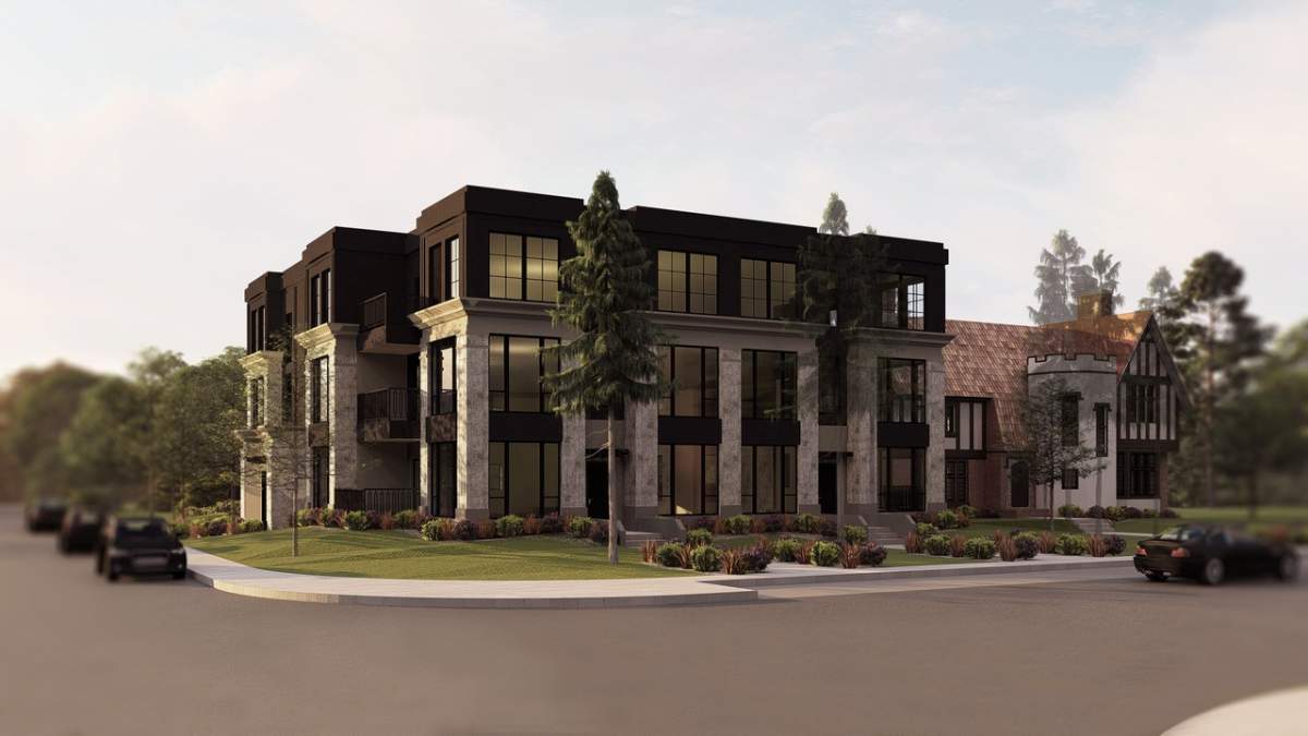 A proposed drawing of the redevelopment of Cook House.