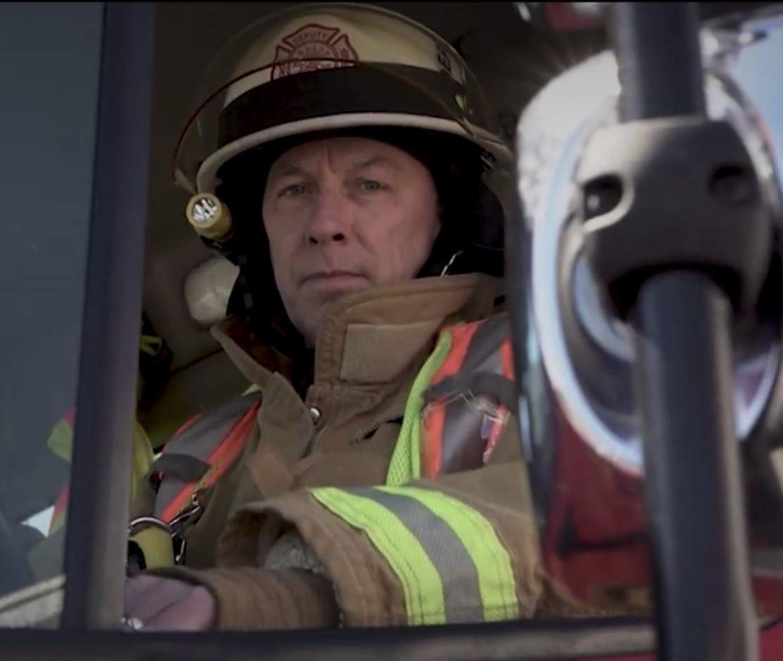 Onslow Belmont Fire Brigade Deputy Chief Darrell Currie, April 2020.