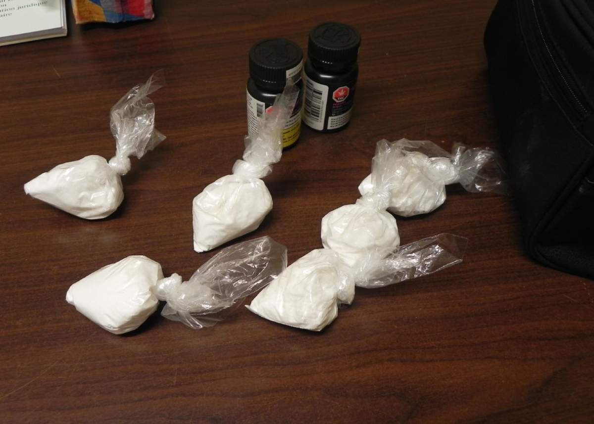 Manitoba RCMP say the owner of six ounces of cocaine found in a bag at a gas station in Ashern is welcome to come pick it up.
