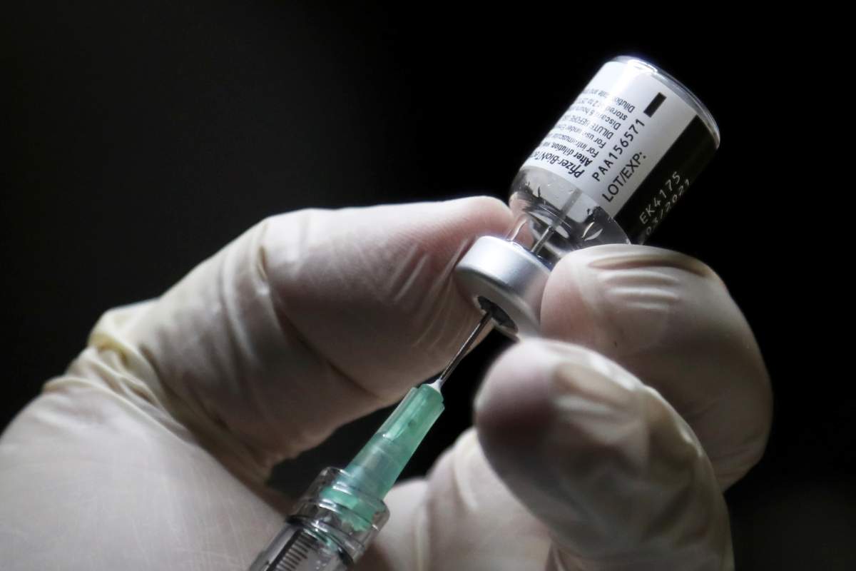 As of Monday, 62.6 per cent of New Brunswickers aged 12 and older have received a first dose of a COVID-19 vaccine.