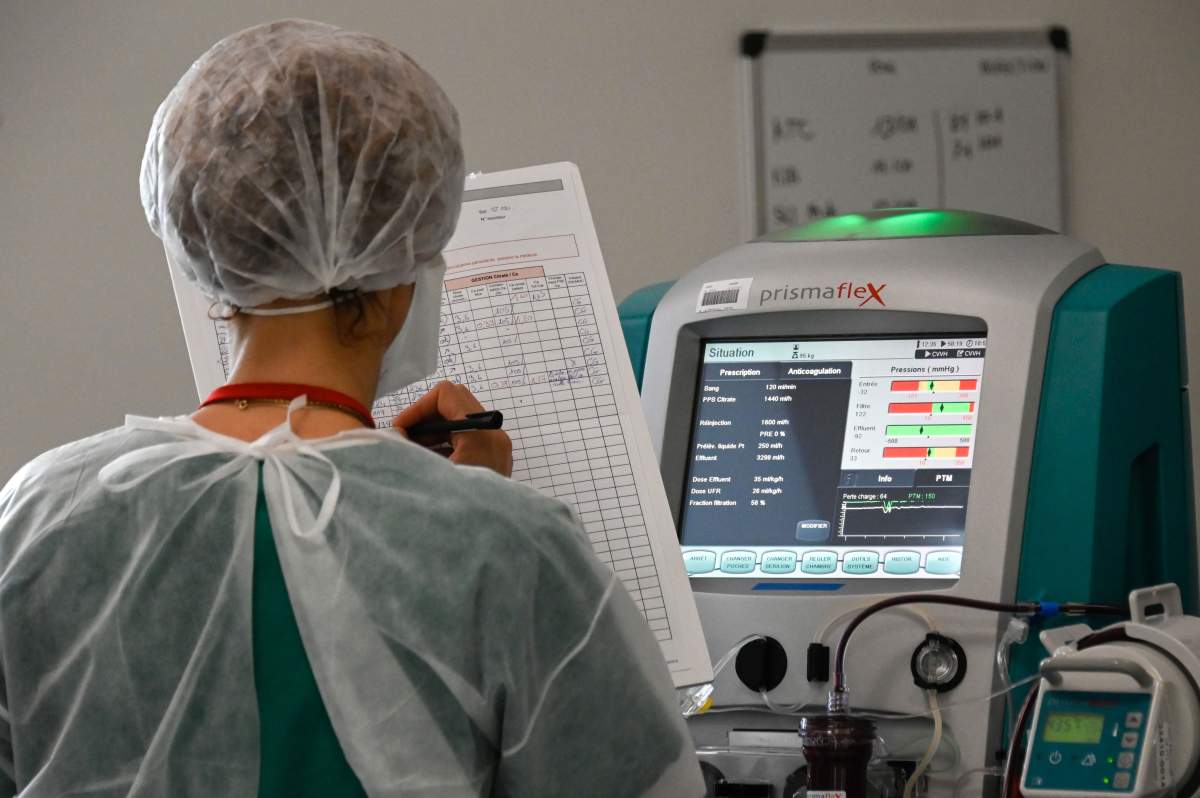 Saskatchewan health officials said of the 325 patients in hospital eligible for vaccination, 250 — 76.8 per cent — were not fully vaccinated.