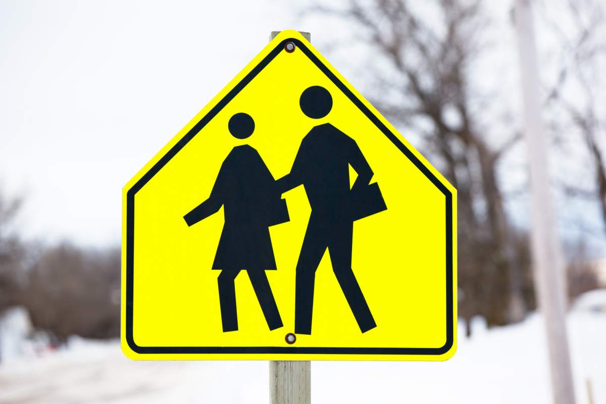 Guelph police have charged a man with disobeying a crossing guard.