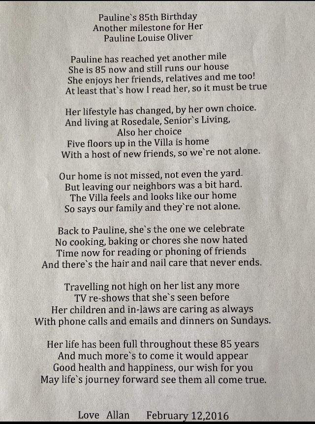 Edmonton senior finds love letter from husband written before he died of COVID-19 - image