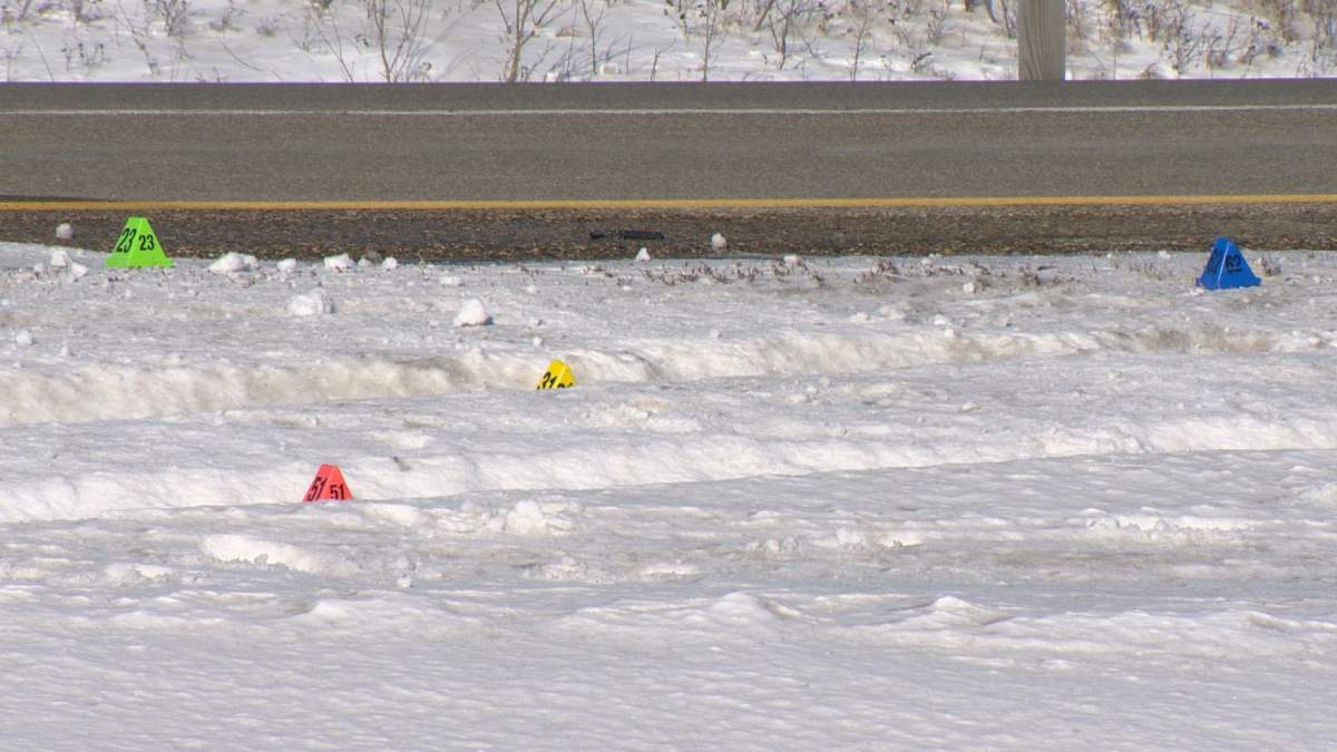 Initial RCMP investigation revealed the man was trying to steer out of the ditch between two lanes of highway when his car rolled over. 