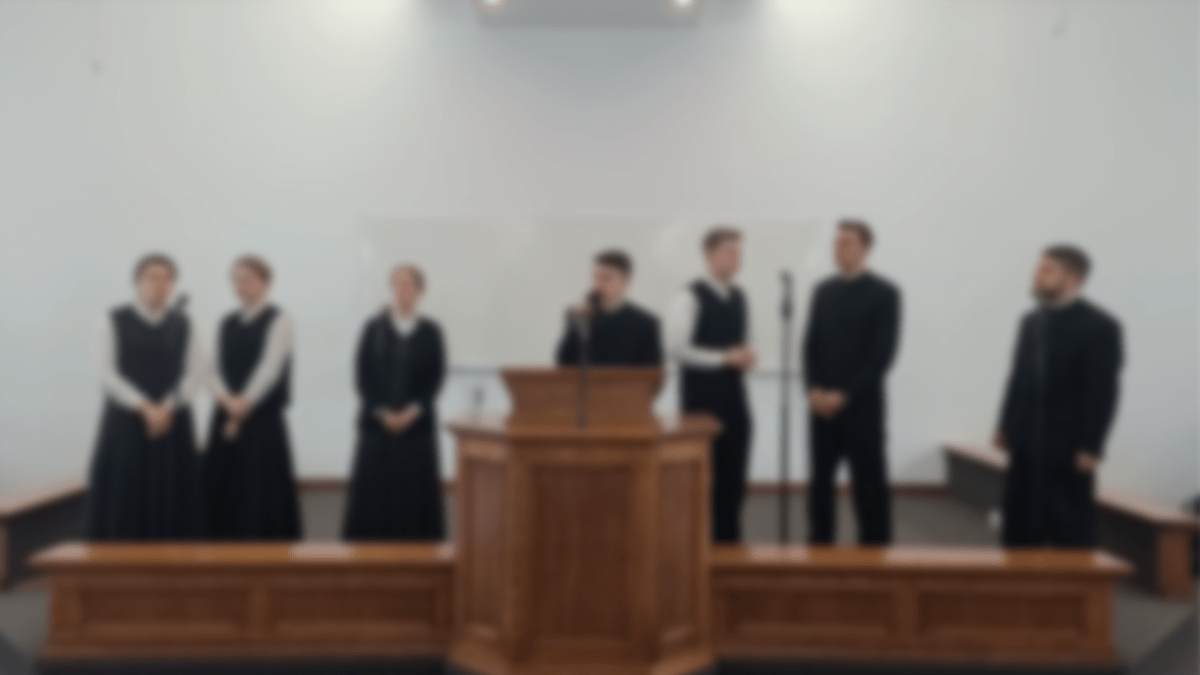 A video stream posted on the Facebook page of The Church of God Steinbach titled February 7, 2021. 