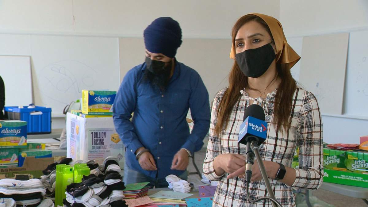 Shaizinder Kaur, Regina Director with the World Sikh Organization of Canada, says the