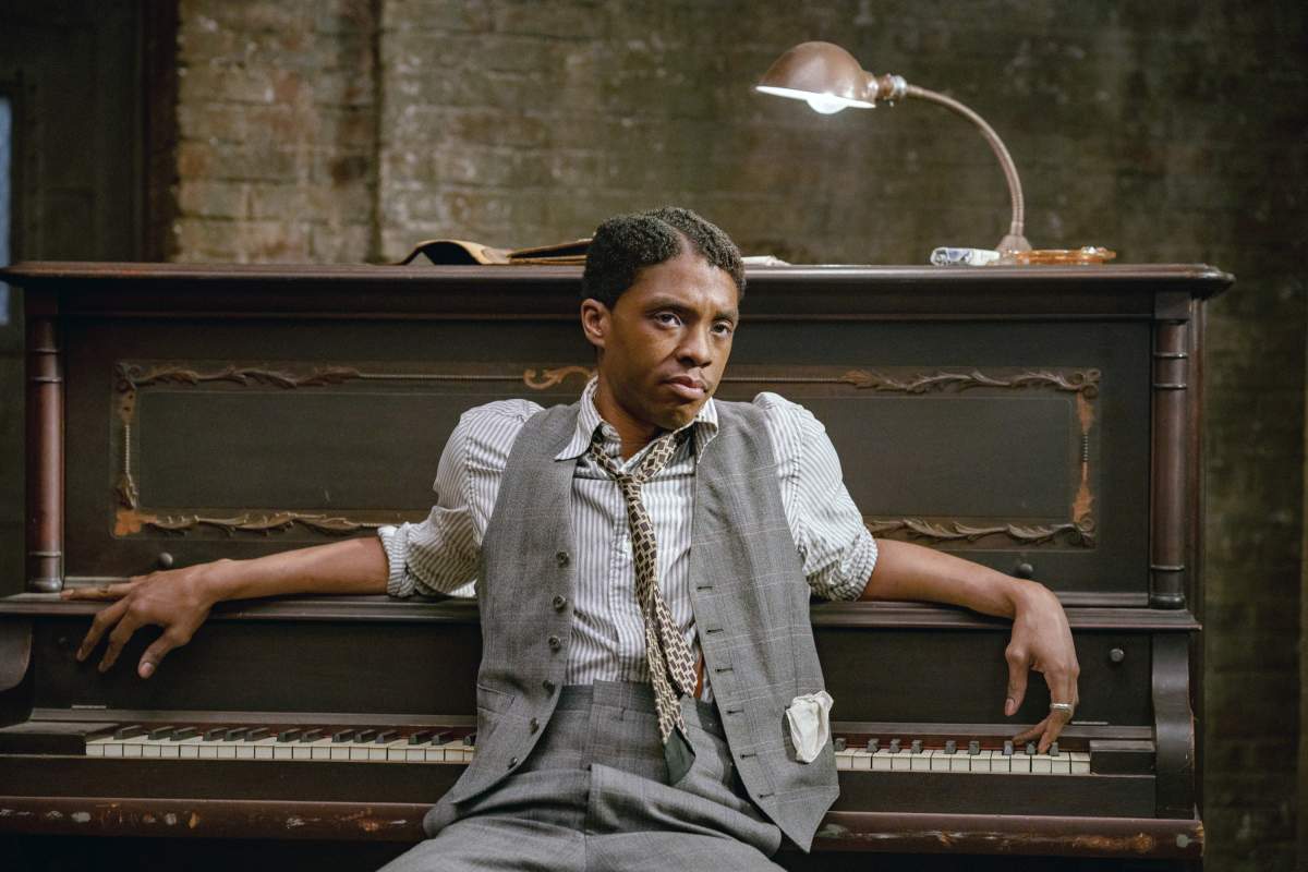 Chadwick Boseman in 'Ma Rainey's Black Bottom'