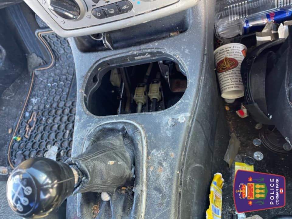Some of the drugs that officers found while investigating an impaired driver were hidden inside a vehicle, Corman Park Police Service say.