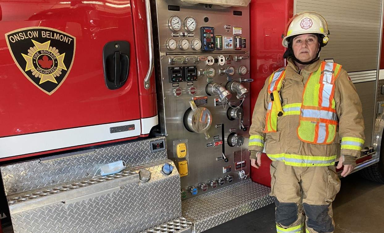 Photo of Onslow Belmont Fire Brigade chief Greg Muise, Feb. 2021.