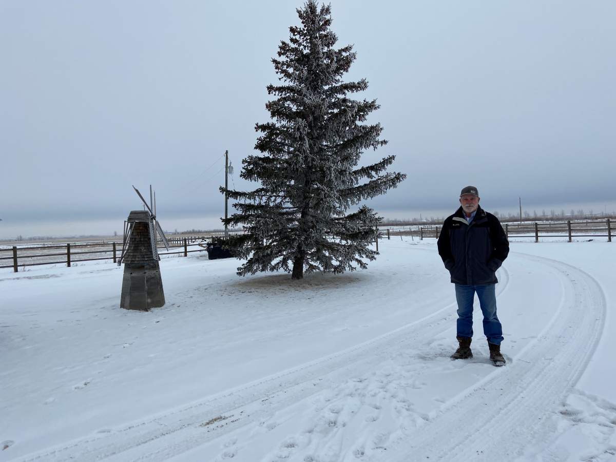 High River resident Terry Grant, known as the “Mantracker,” for a popular reality show.