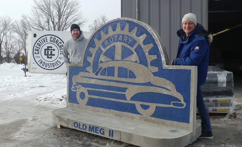 Old Meg II is set to be placed on ice sometime soon. Brockville Rotary Club is asking the public to guess exactly when that'll be.