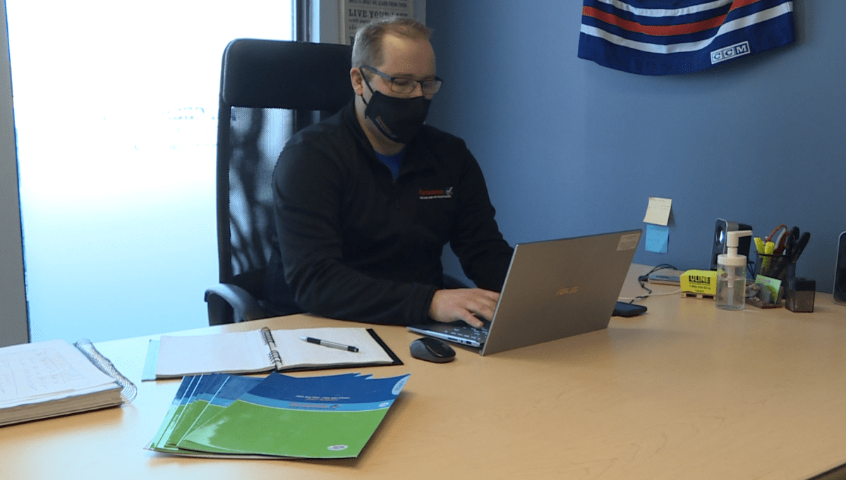 Jason Reid, the general manager at Furnasman Heating and AC.