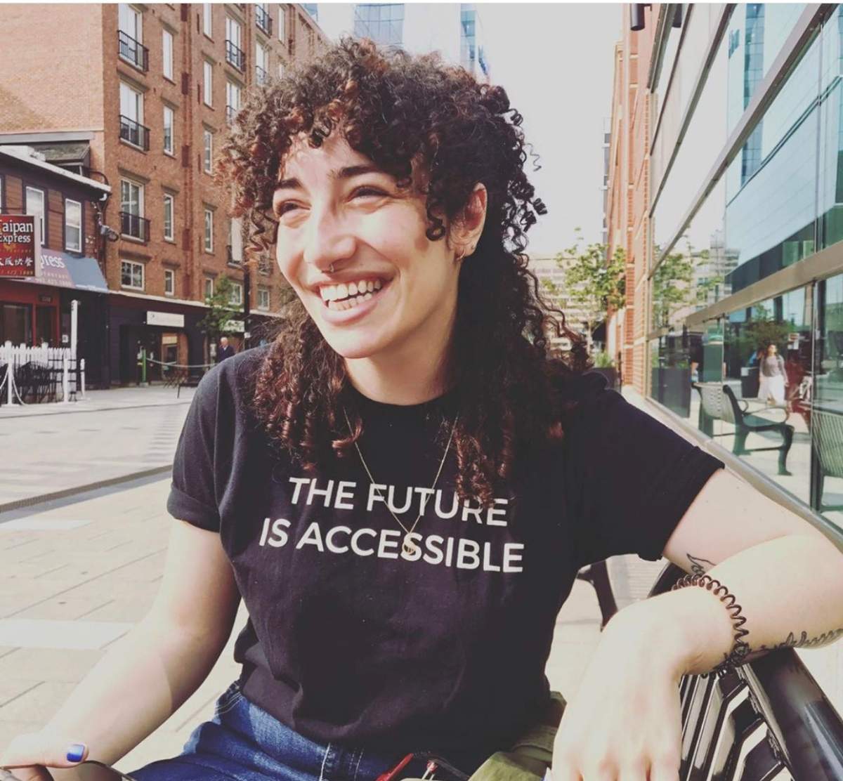 Education coordinator at Venus Envy, Rachele Manett, who works with Tetra Society on the "Adaptations for Accessible Sex Practices Project.".