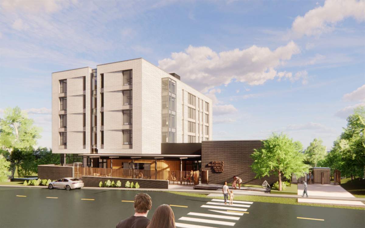 An artist's rendering of the proposed Ronald McDonald House in Halifax, Nova Scotia.